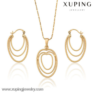 62736 Xuping New style jewelry 18k stud earring and pendant